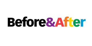 BEFORE, &, AFTER logo