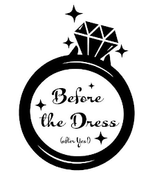BEFORE THE DRESS (AFTER YES!) logo
