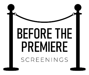 BEFORE THE PREMIERE SCREENINGS logo