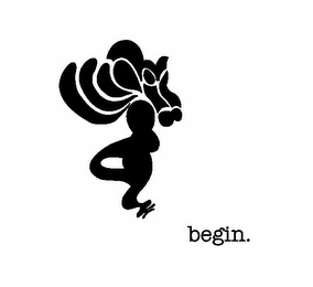 BEGIN. logo