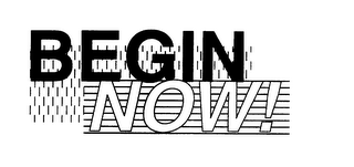 BEGIN NOW! logo