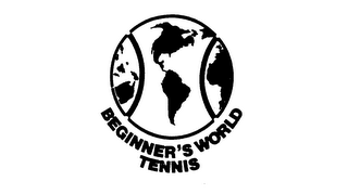 BEGINNER'S WORLD TENNIS logo