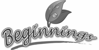 BEGINNINGS logo