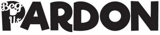 BEGURPARDON logo