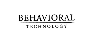 BEHAVIORAL TECHNOLOGY logo