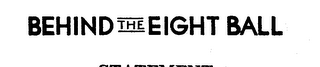 BEHIND THE EIGHT BALL logo