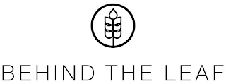 BEHIND THE LEAF logo