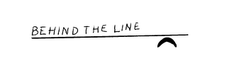 BEHIND THE LINE logo