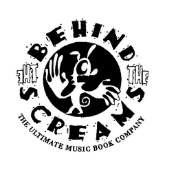 BEHIND THE SCREAMS THE ULTIMATE MUSIC BOOK COMPANY logo