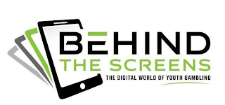 BEHIND THE SCREENS THE DIGITAL WORLD OF YOUTH GAMBLING logo