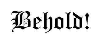BEHOLD! logo