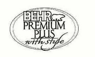 BEHR PREMIUM PLUS WITH STYLE logo