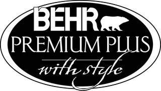 BEHR PREMIUM PLUS WITH STYLE logo