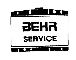 BEHR SERVICE logo