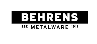 BEHRENS EST. METALWARE 1911 logo
