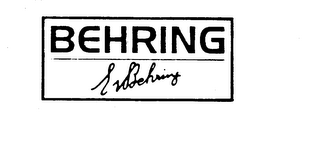 BEHRING EV BEHRING logo