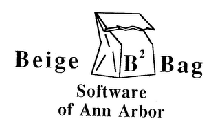 BEIGE B2 BAG SOFTWARE OF ANN ARBOR logo