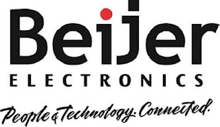 BEIJER ELECTRONICS PEOPLE & TECHNOLOGY.CONNECTED. logo
