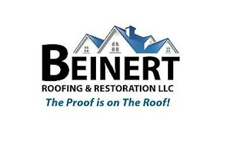 BEINERT ROOFING & RESTORATION LLC THE PROOF IS ON THE ROOF! logo