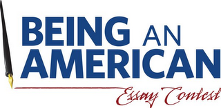 BEING AN AMERICAN ESSAY CONTEST logo