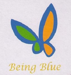 BEING BLUE logo
