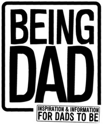 BEING DAD INSPIRATION & INFORMATION FOR DADS TO BE logo