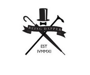 BEING DAPPER EST. IVMMXI logo