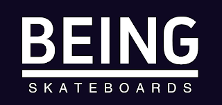BEING SKATEBOARDS logo