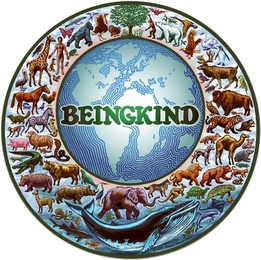 BEINGKIND (C) 1997 ROBERT WARNER BLAKE logo
