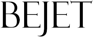 BEJET logo