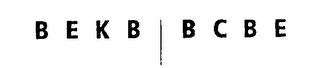 BEKB BCBE logo