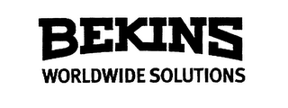 BEKINS WORLDWIDE SOLUTIONS logo