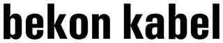 BEKON KABEL logo