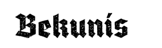 BEKUNIS logo