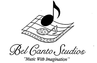 BEL CANTO STUDIOS "MUSIC WITH IMAGINATION" logo