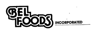 BEL FOODS INCORPORATED logo