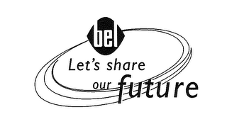 BEL LET'S SHARE OUR FUTURE logo