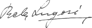BELA LUGOSI logo