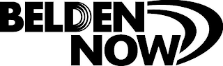 BELDEN NOW logo