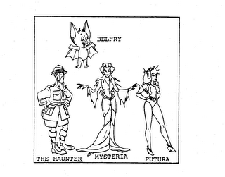 BELFRY THE HAUNTER MYSTERIA FUTURA logo