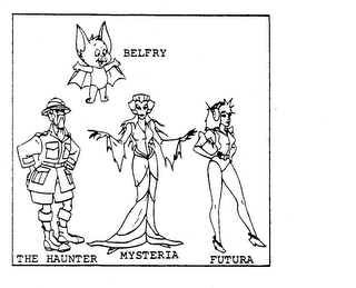 BELFRY THE HAUNTER MYSTERIA FUTURA logo