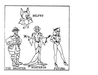 BELFRY THE HAUNTER MYSTERIA FUTURA logo