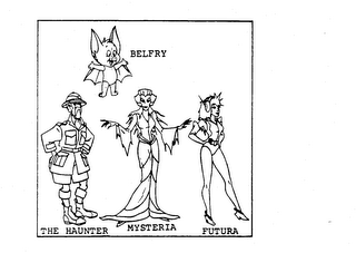 BELFRY THE HAUNTER MYSTERIA FUTURA logo