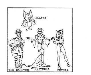 BELFRY THE HAUNTER MYSTERIA FUTURA logo