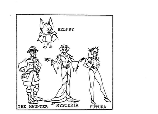 BELFRY THE HAUNTER MYSTERIA FUTURA logo