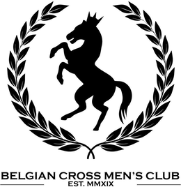 BELGIAN CROSS MEN'S CLUB EST. MMXIX logo