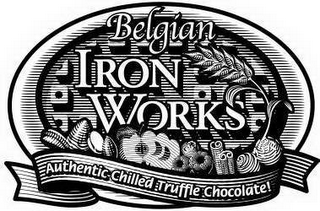 BELGIAN IRON WORKS AUTHENTIC CHILLED TRUFFLE CHOCOLATE! logo