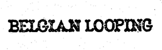 BELGIAN LOOPING logo