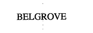 BELGROVE logo