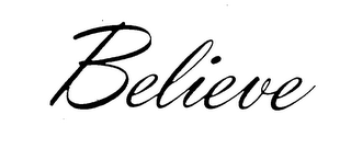 BELIEVE logo
